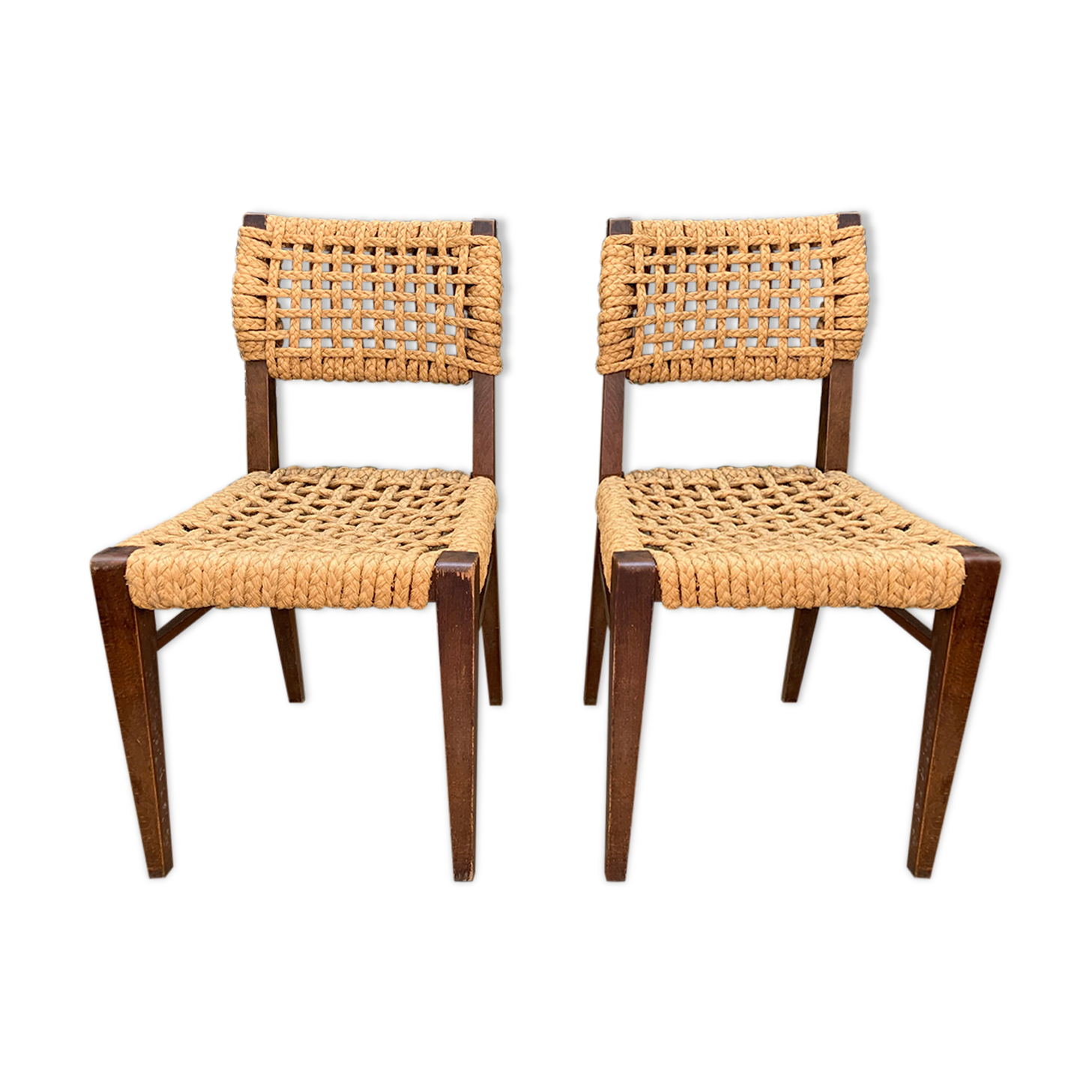 Pair of chairs Vibo 1950