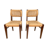 Paire de chaises Vibo 1950