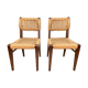 Pair of chairs Vibo 1950