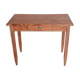 Waxed wooden farmhouse table
