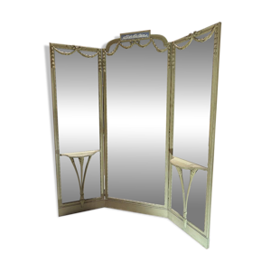 miroir triptyque de style