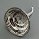 Exquisite Antique Sterling Silver Wine Funnel, Hallmarked, Gilded Superb Quality