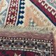 Large handmade wool Iranian carpet