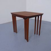 Danish Teak Nesting Tables from Møbelintarsia, 1960s, Set of 3