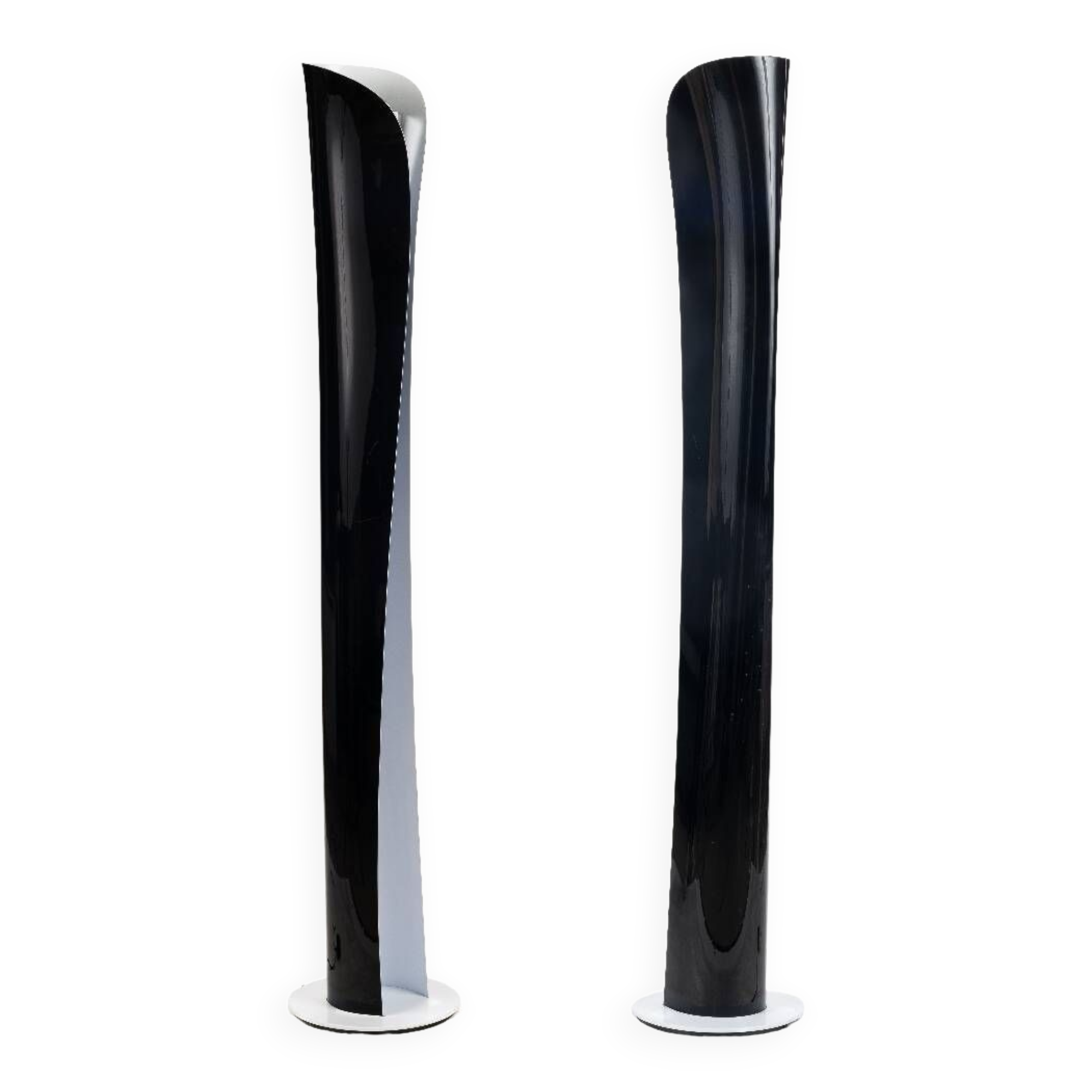 Karim rashid - cadmo led black metal floor lamp - for artemide