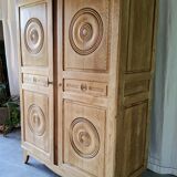 Carved oak cabinet