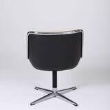 Charles Pollock leather armchair