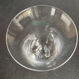 6 Wine Glasses – Stamped Blown Crystal