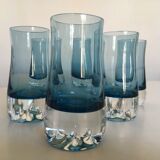 Set of glasses shots 60s Sweden