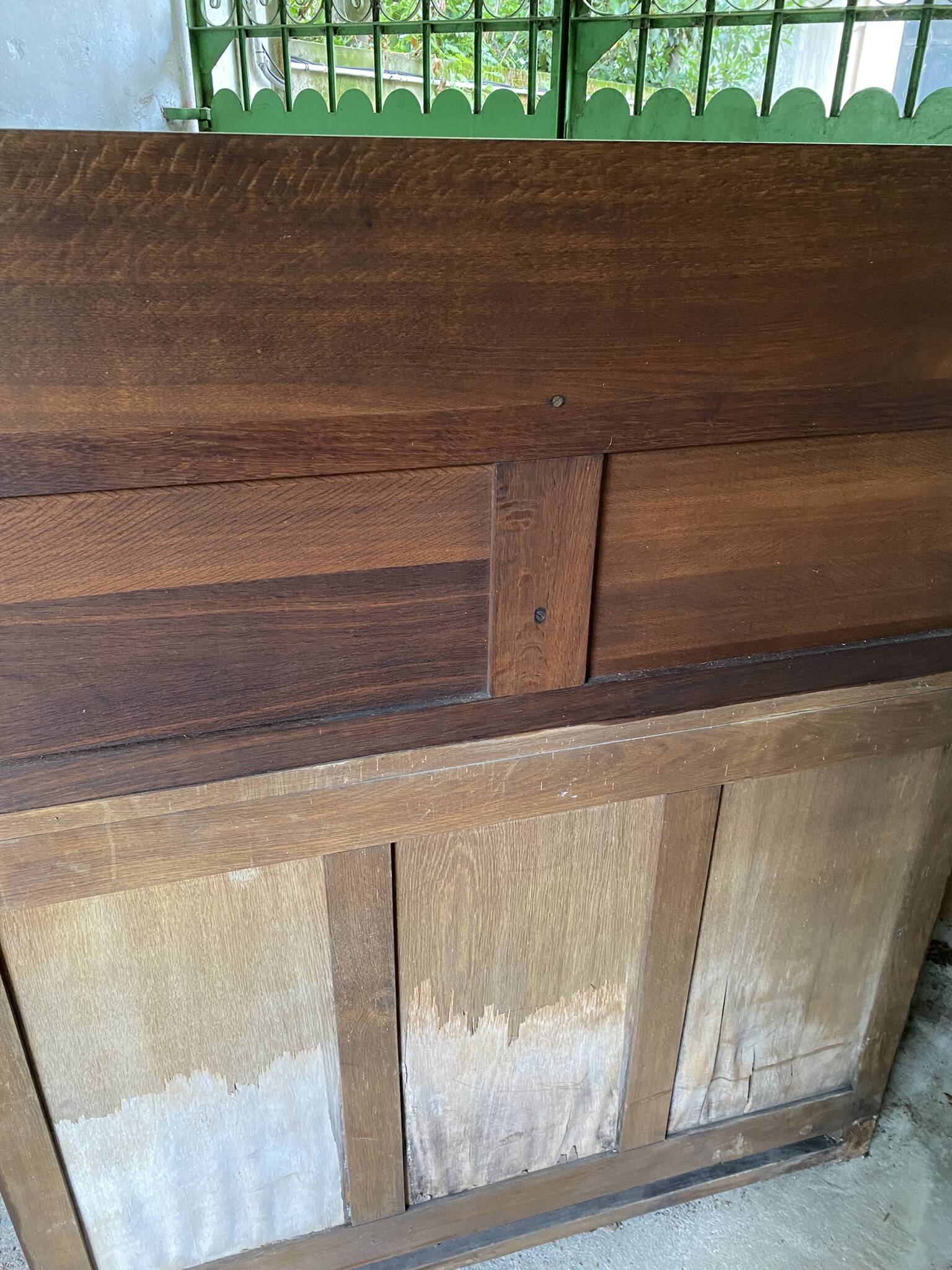 Craft furniture with vintage architect plans in solid oak