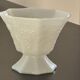 2 Opalines / Coupelles en verre de lait