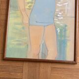 Tableau jeune demoiselle