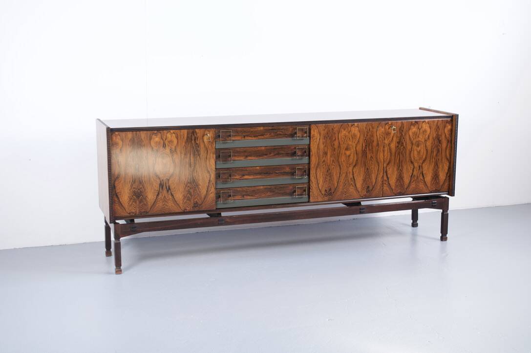 Italian enfilade rio rosewood 1960s