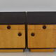 Paire de tables de chevet du milieu du siècle, années 1960