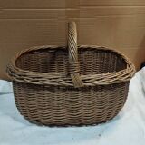 Ancien panier tressé