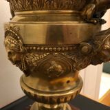 Large gilded bronze cut