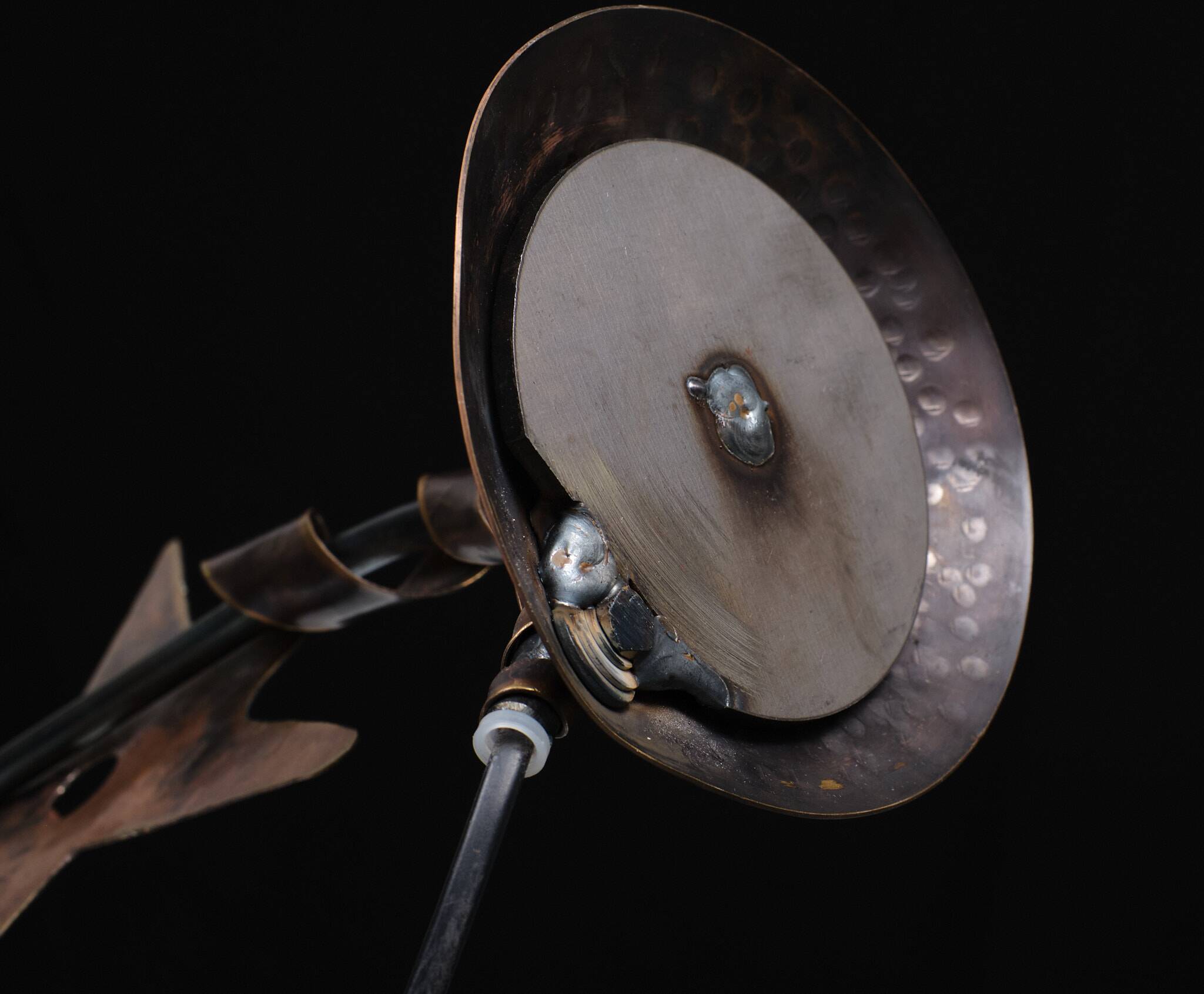 Robert Kostka handmade Star Table lamp 1980s France