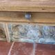 Table de ferme avec tiroir