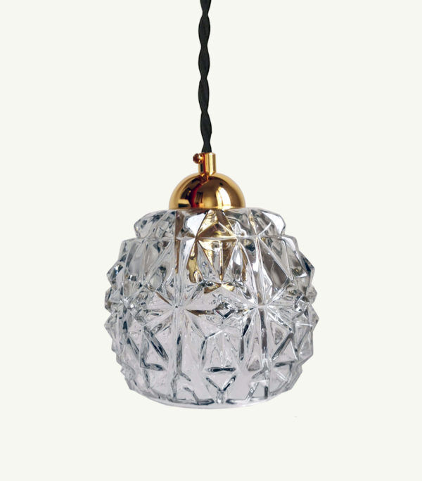 Faceted walking lamp