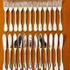 Christofle Cluny, 12 fish place settings, brand new condition