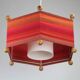Hexagonal Pendant Lamp, North Sweden — 1960s/1970s
