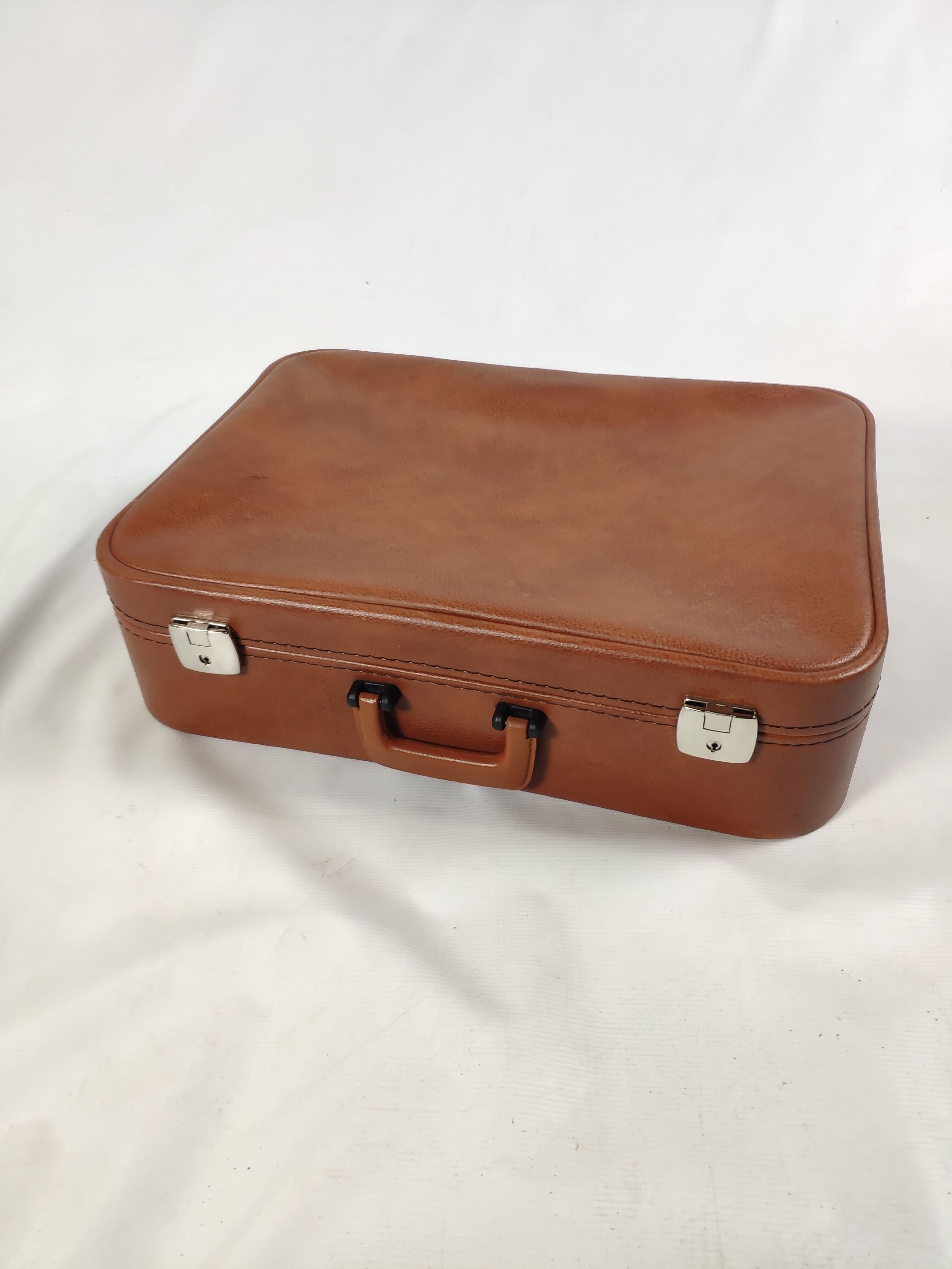 Vintage brown leather case