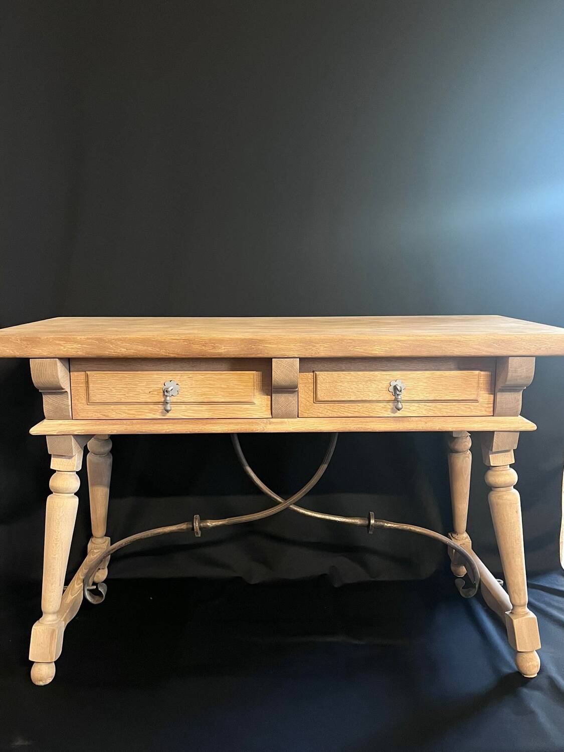 Commode bois fer forgé