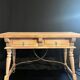Commode bois fer forgé