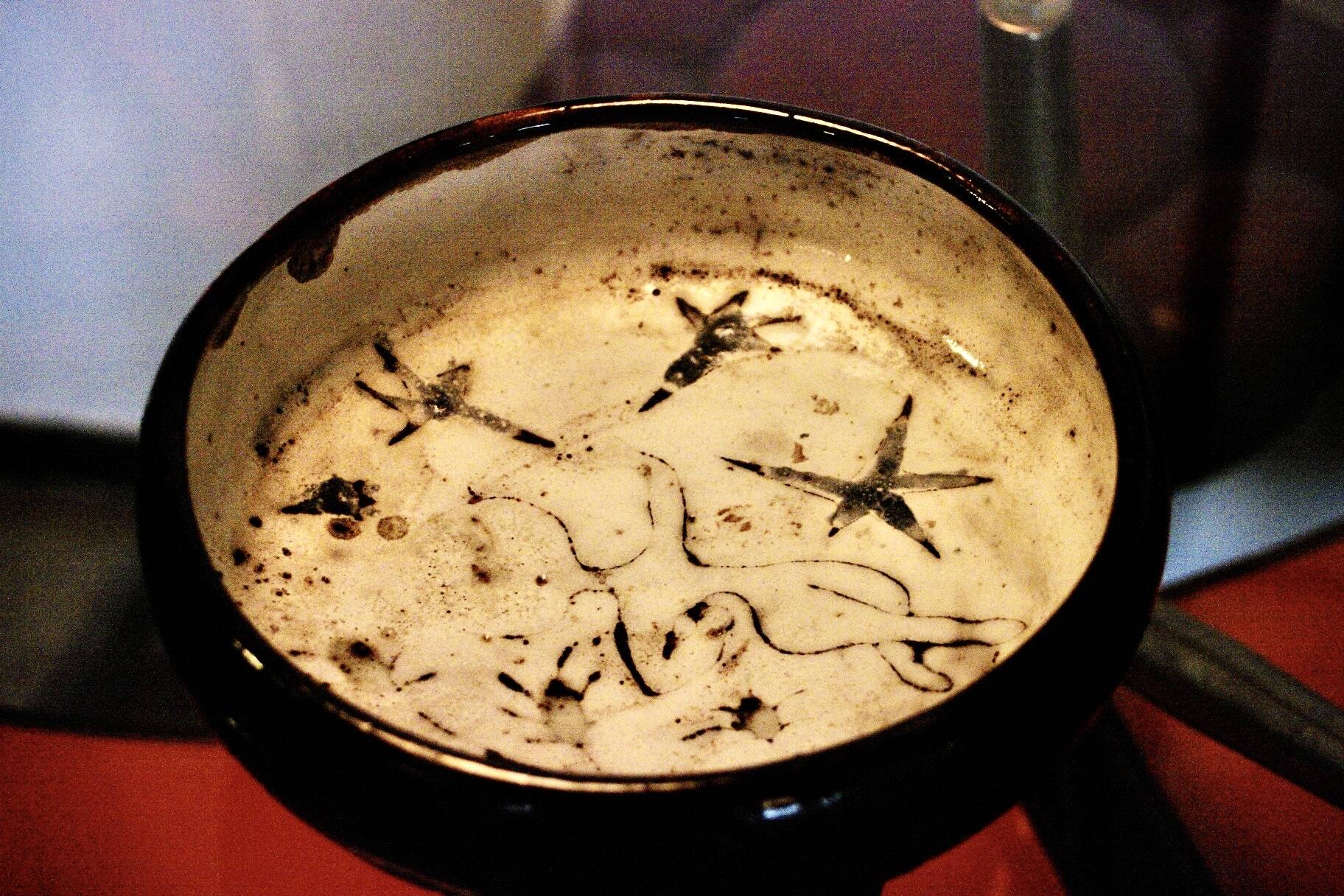 Empty ceramic pocket by Jean Rivier