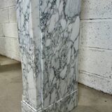 Louis XVI style marble fireplace