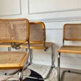 Set of 4 Cesca B32 chairs