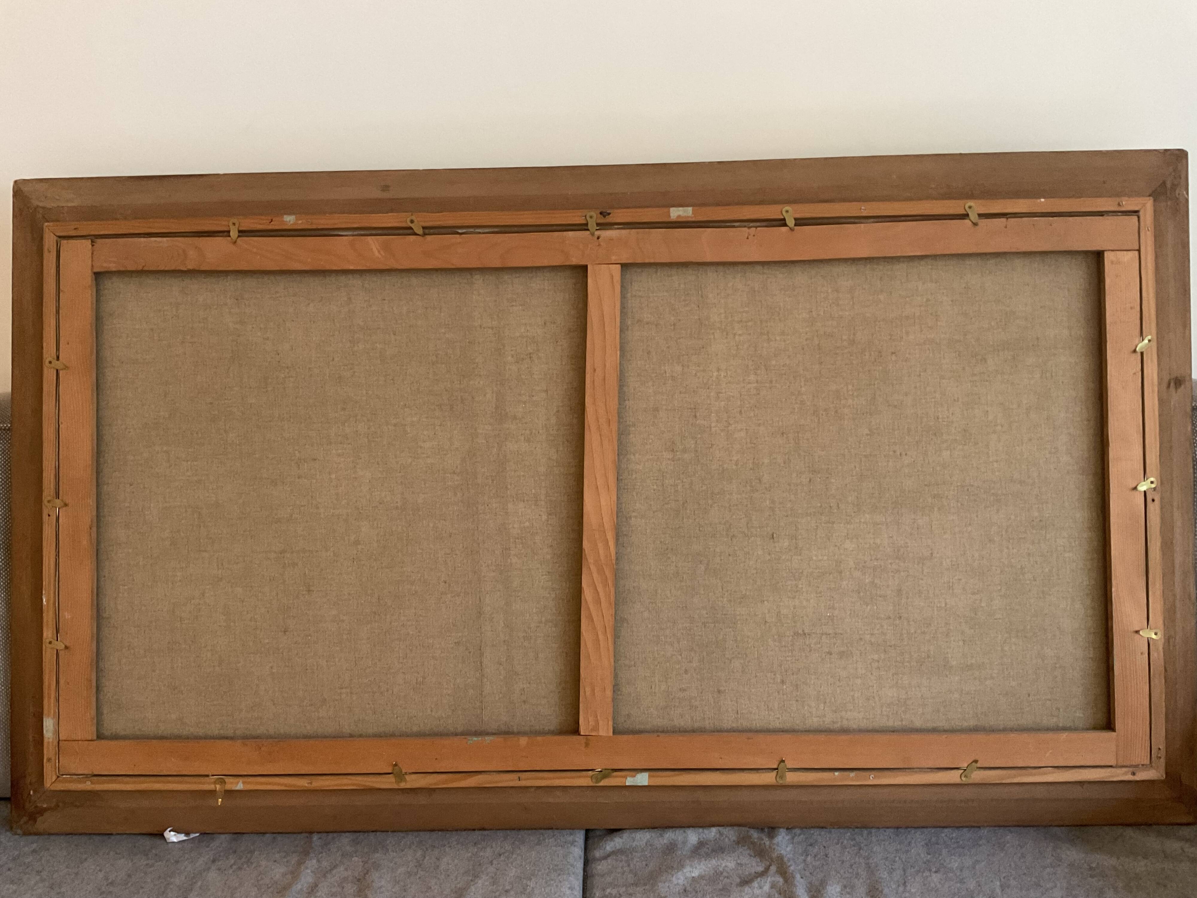 Seascape oil painting / Return from fishing