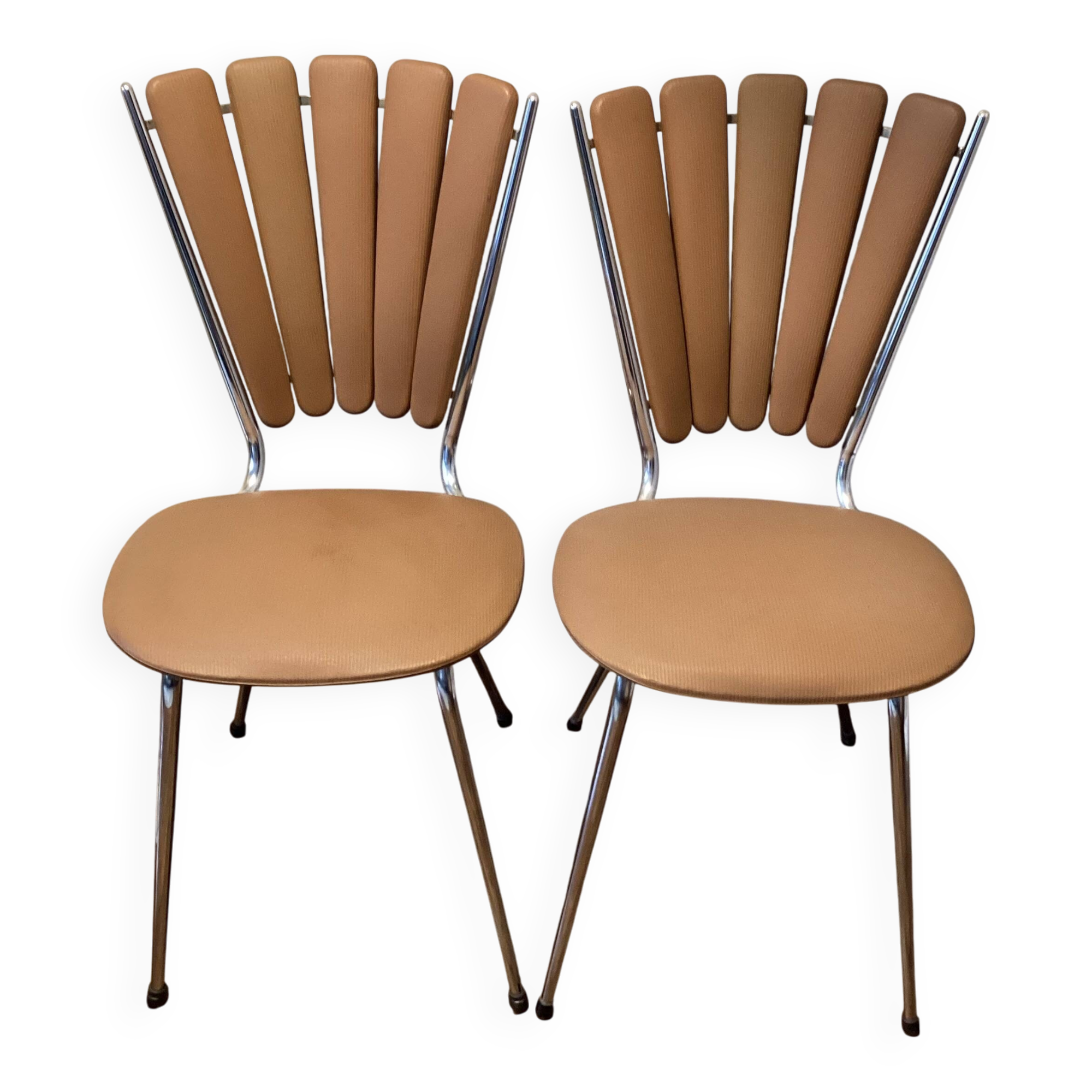Set of 2 LE GAL chairs, vintage 70s