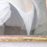 Pastel portrait painting