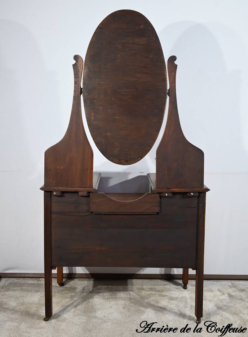 Petite coiffeuse anglaise en acajou – 1920
