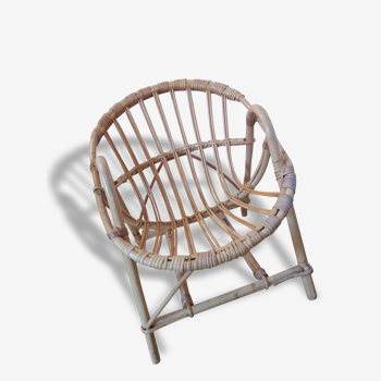 Chair shell rattan - child model