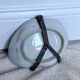 Decorative oval plate