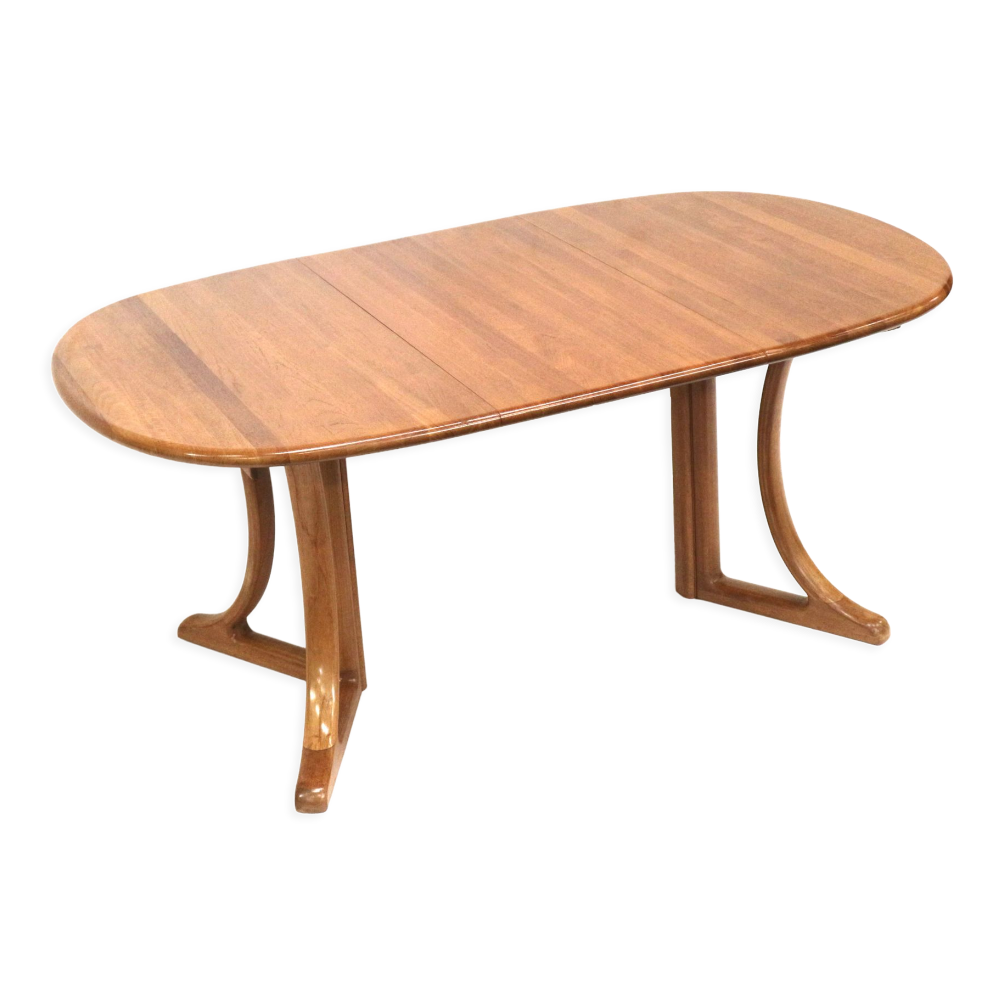 Danish design extendable teak dining table from the 1960s
