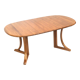 Danish design extendable teak dining table from the 1960s