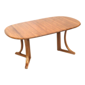 Danish design extendable teak dining table from the 1960s