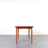 Mid-Century Danish Teak Extendable Dining Table, 1960s.