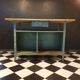 Wood and metal workbench