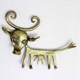 Bronze wall key ring by Walter Bosse