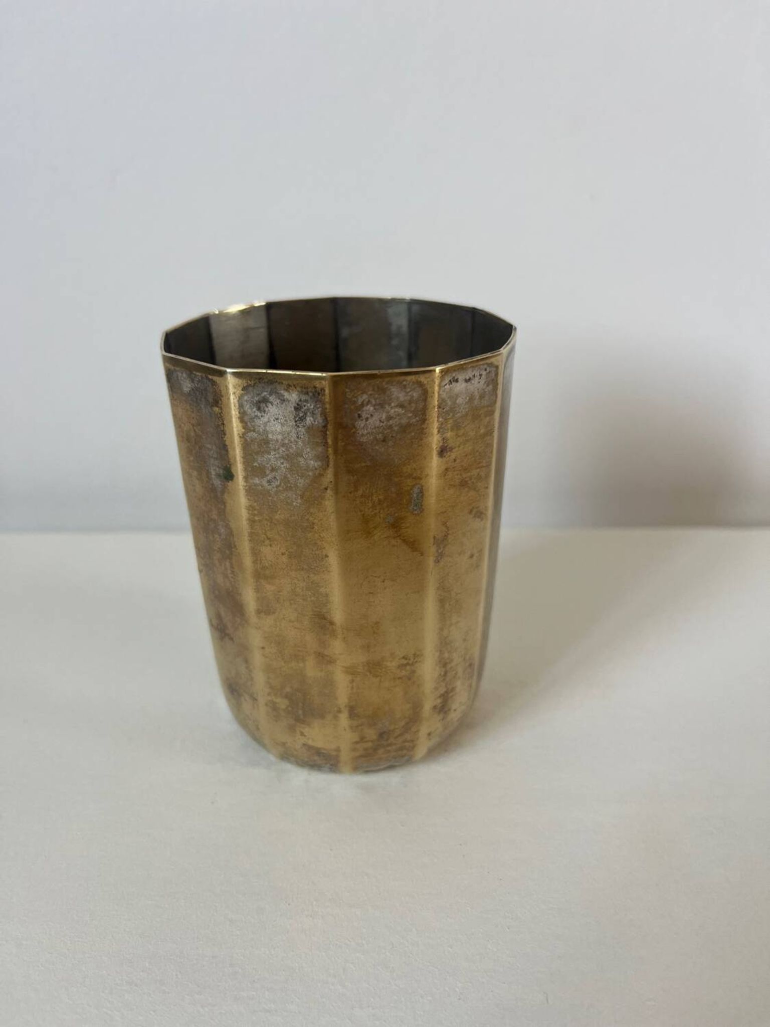 LeNôtre silver metal tumbler