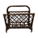 Bamboo and rattan magazine rack 60