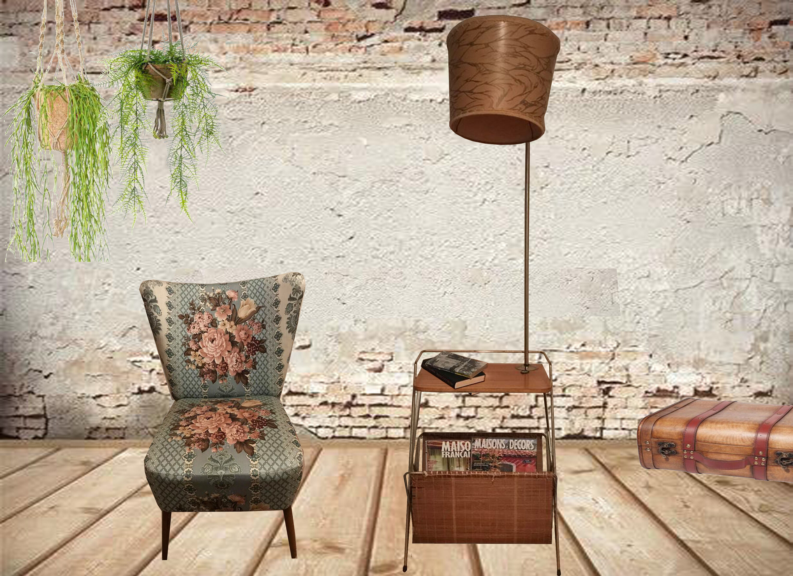 Lamp door magazine 1950