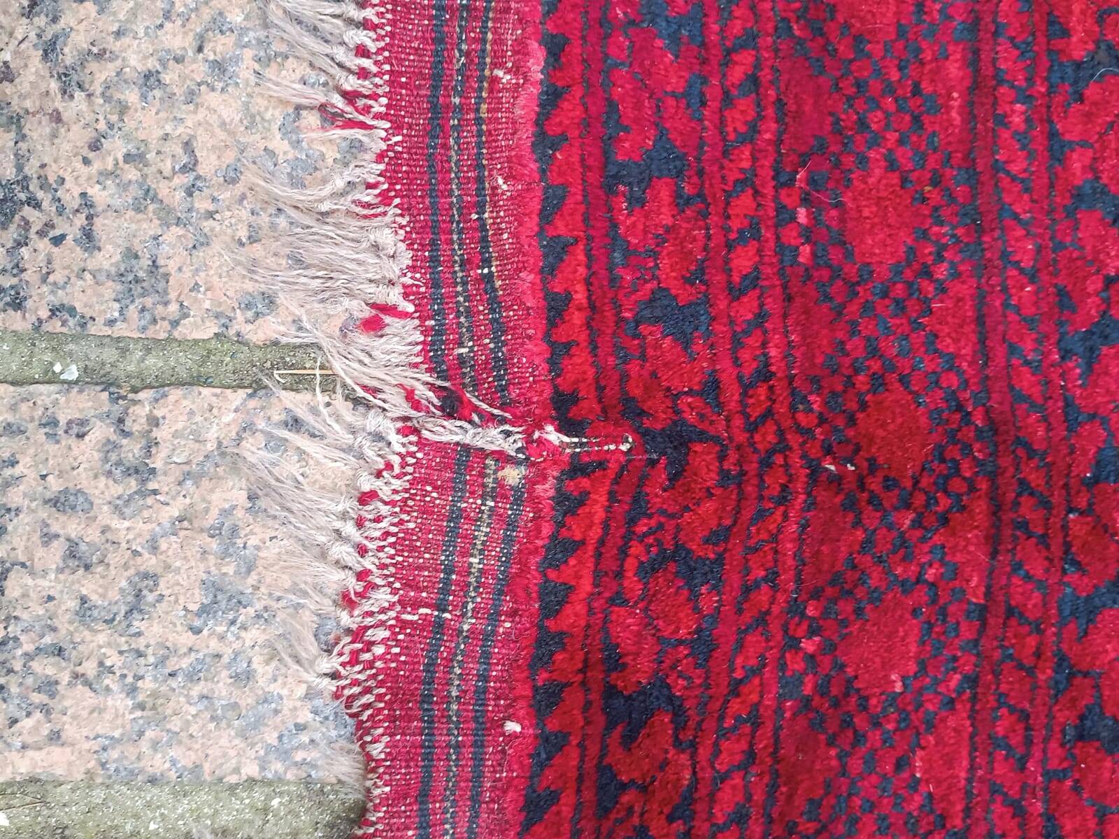 Ancient Afghan rug