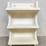 Étagère murale Space Age en plastique thermoformé, années 1970