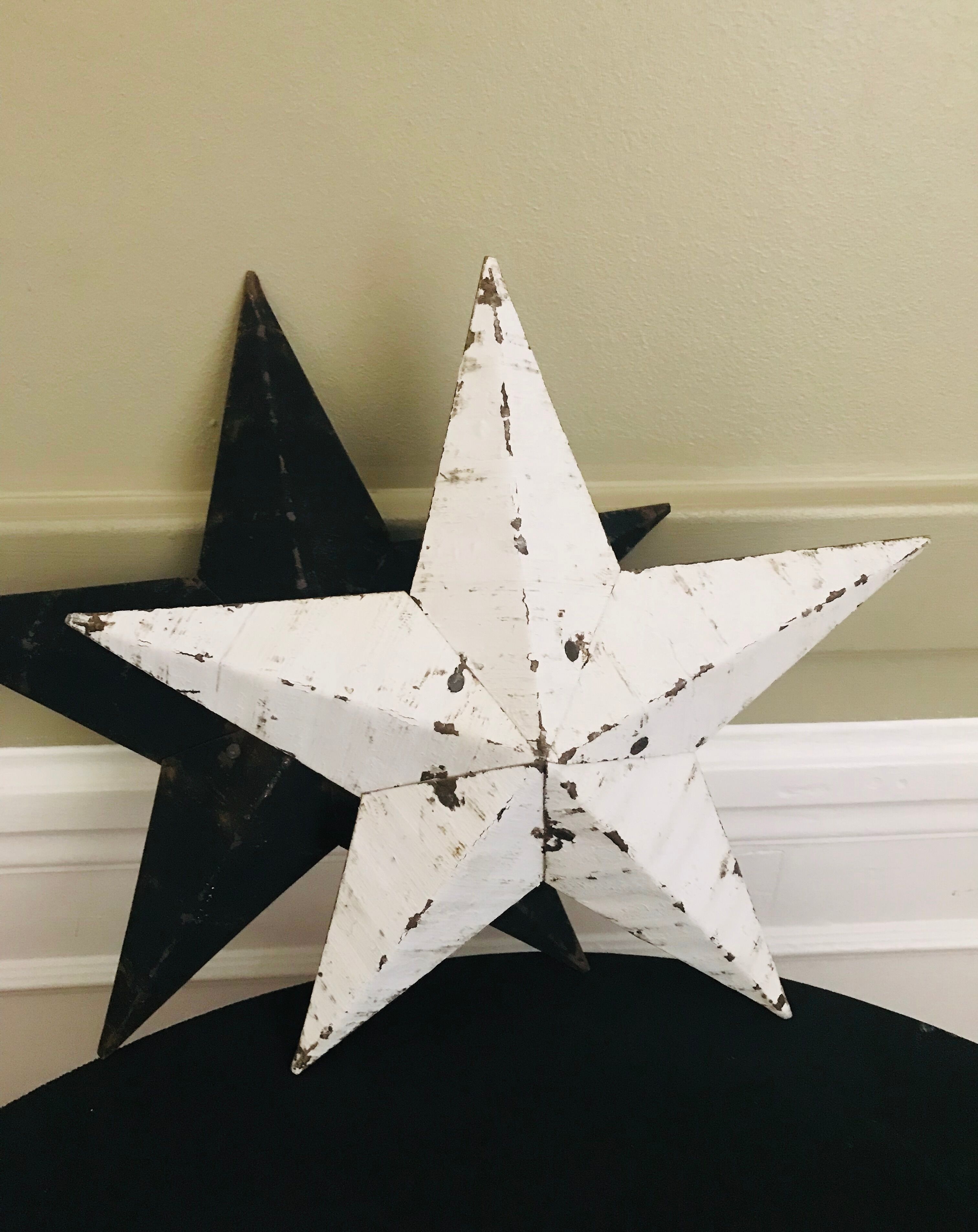 Authentic Amish star USA white 30 cm