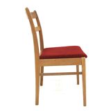 Set of 4 Scandinavian oak chairs, Sweden, 1960